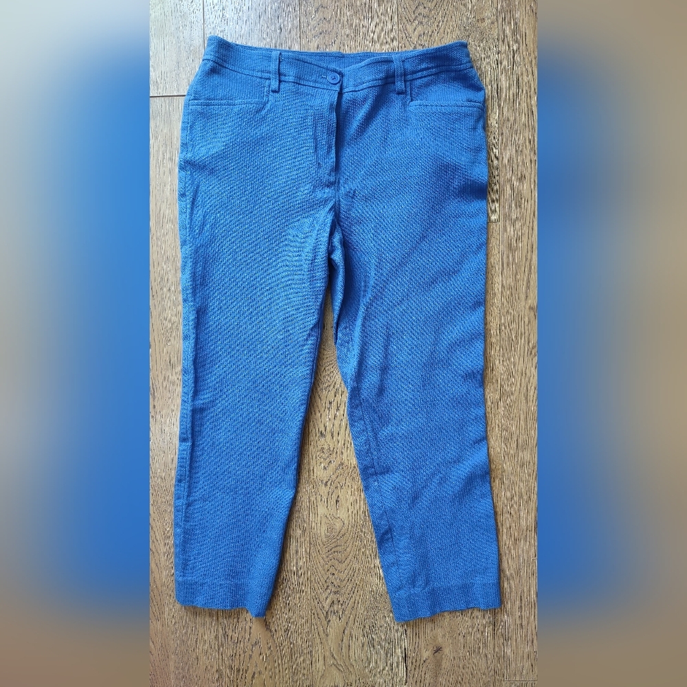 Blue Ann Klein Capri size 6